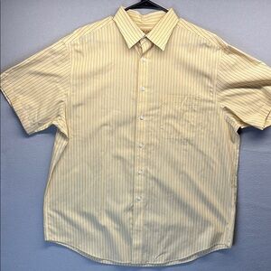 Men's Yellow Striped Shirts